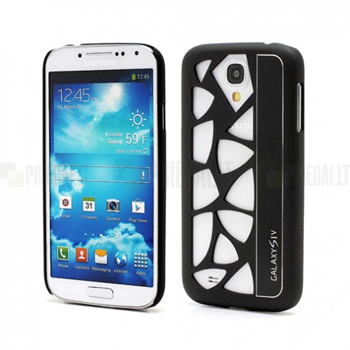 Samsung Galaxy S IV moderns melns apvalks