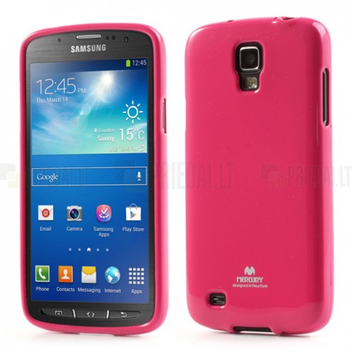Samsung Galaxy S4 Active Mercury rozs cieta silikona (TPU) futrālis