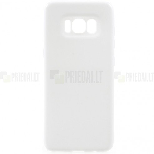 Samsung Galaxy S8 (G950) cieta silikona (TPU) balts apvalks