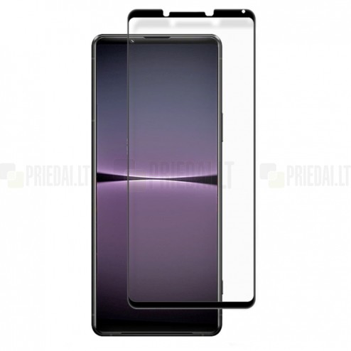 Sony Xperia 1 IV Mocolo 2.5D Tempered Glass melns ekrāna aizsargstikls
