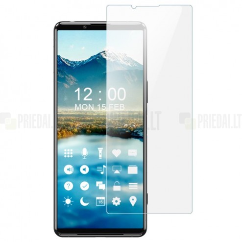 Sony Xperia 5 III dzidra ekrāna aizsargplēve (pilnīgi aizsedzama)
