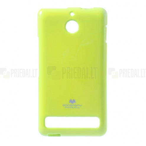 Sony Xperia E1 Mercury zaļš cieta silikona (TPU) apvalks