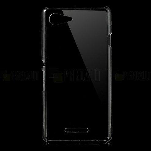 Sony Xperia E3 plastmasas dzidrs (caurspīdīgs) futrālis