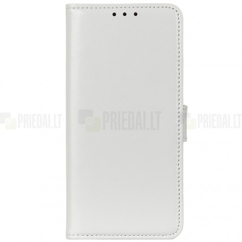 Sony Xperia L4 sērijas balts atvērams maciņš, maks
