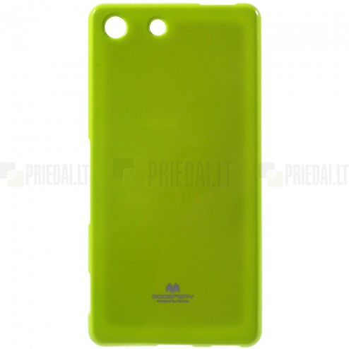 Sony Xperia M5 Mercury zaļš cieta silikona (TPU) apvalks