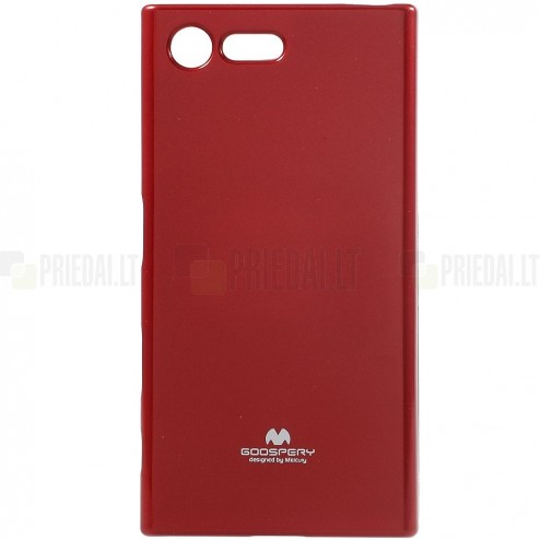 Sony Xperia X Compact (F5321) Mercury sarkans cieta silikona (TPU) futrālis