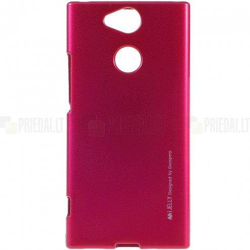 Sony Xperia XA2 (XA2 Dual) Mercury tumši rozs cieta silikona (TPU) apvalks