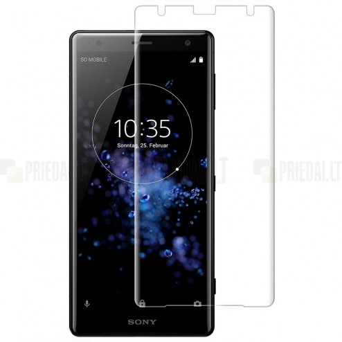 Sony Xperia XZ2 dzidrs ekrāna aizsargstikls (Tempered Glass)
