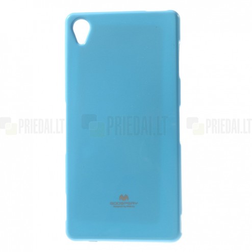 Sony Xperia Z3 Mercury gaiši zils cieta silikona (TPU) futrālis