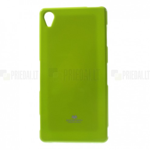 Sony Xperia Z3 Mercury zaļš cieta silikona (TPU) futrālis