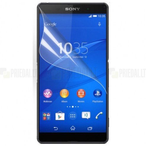 „ISME“ Sony Xperia Z3+ Plus ekrāna aizsargplēve - dzidra