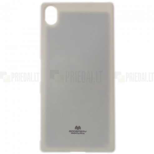 Sony Xperia Z5 Premium Mercury balts cieta silikona (TPU) apvalks