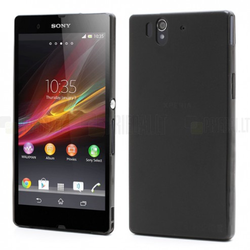 Sony Xperia Z pasaulē planākais melns futrālis