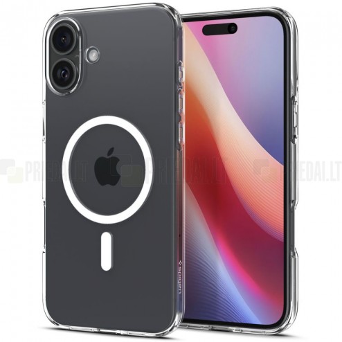 Apple iPhone 15 Pro „Spigen“ Liquid Air melns cieta silikona apvalks