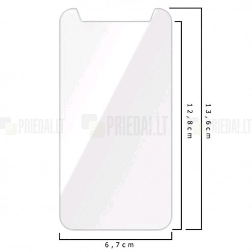 Forever universals dzidrs ekrāna aizsargstikls (Tempered Glass)