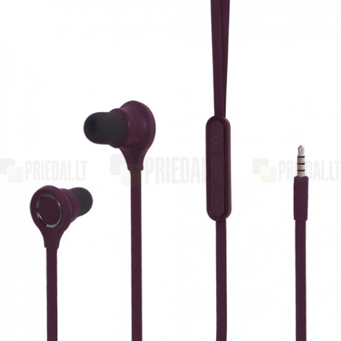 „Wallytech“ ausīs ieliekamās violetā austiņas