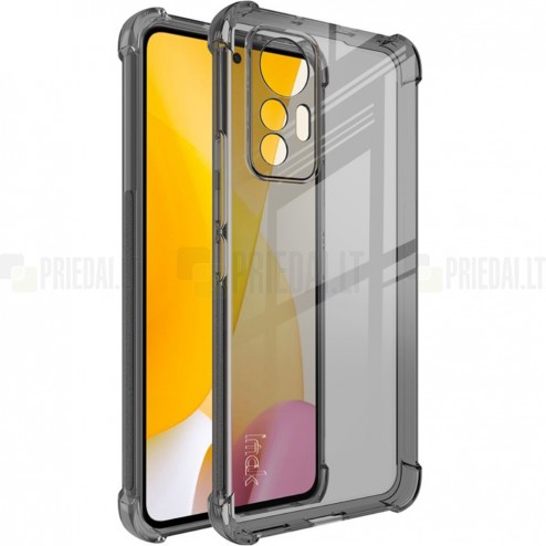 Xiaomi 12 Lite Imak pastiprinātas aizsardzības cieta silikona (TPU) pelēks vāciņš