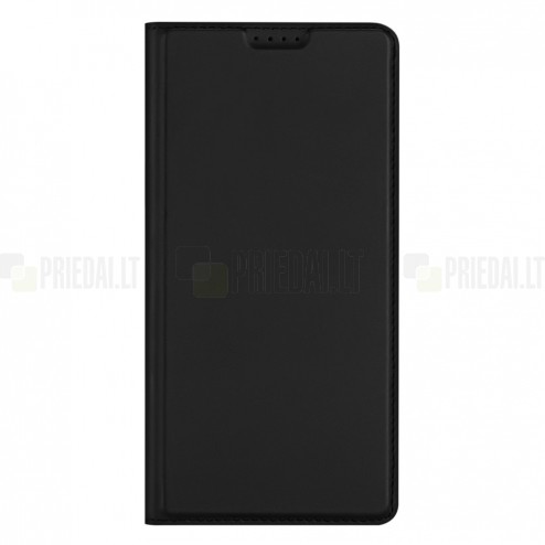 Xiaomi 14 Pro „Dux Ducis“ Skin sērijas melns ādas atvērams maciņš