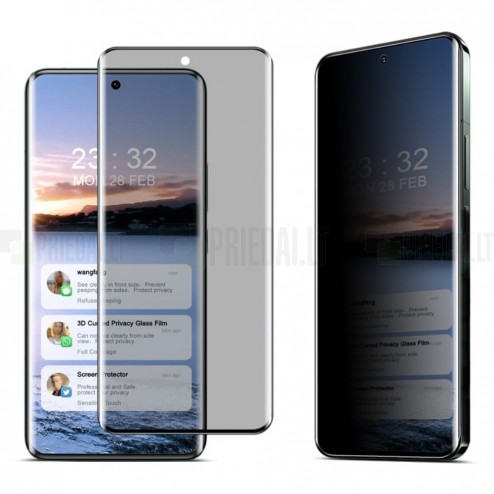 Apple iPhone 13 Mini Imak Tempered Glass privāta melns ekrāna aizsargstikls
