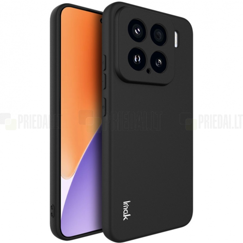 Xiaomi 14 Ultra „Imak“ cieta silikona (TPU) melns apvalks