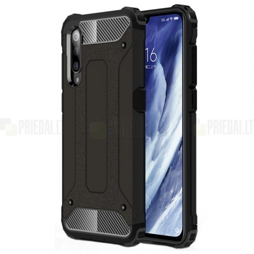 Pastiprinātas aizsardzības melns Xiaomi Mi 9 Pro apvalks