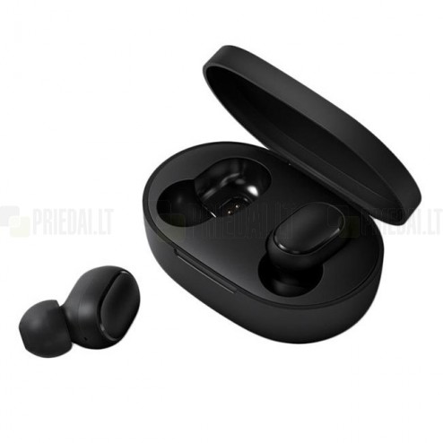 „Xiaomi“ Mi True Wireless Earbuds Basic 2 originālie (TWSEJ04LD) bezvadu ausīs ieliekamās melnā austiņas