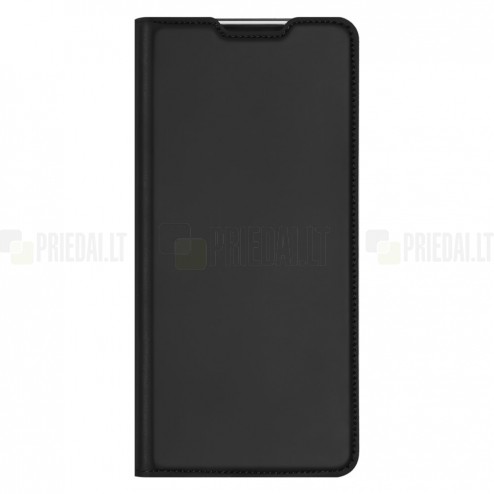 Xiaomi Poco F4 GT Dux Ducis Skin sērijas melns ādas atvērams maciņš