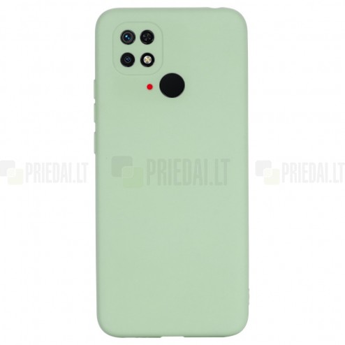 Xiaomi Redmi 10C „Shell“ cieta silikona (TPU) zaļš apvalks | Vacins.lv