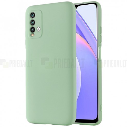 Xiaomi Redmi 9T 5G „Shell“ cieta silikona (TPU) zaļš apvalks