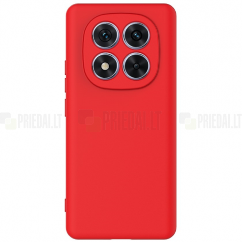 Google Pixel 8A Shell cieta silikona (TPU) apvalks - sarkans