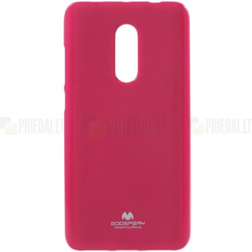 Xiaomi Redmi Note 4X Mercury tumši rozs cieta silikona (TPU) apvalks