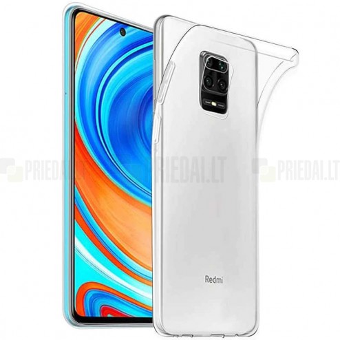 Xiaomi Redmi Note 9 Pro cieta silikona (TPU) dzidrs apvalks