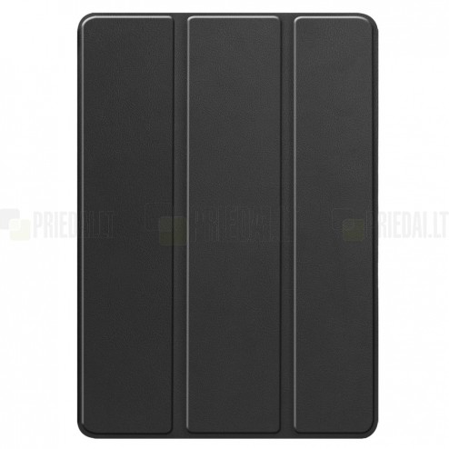 Xiaomi Redmi Pad Pro (Poco Pad) atvēramais melns maciņš - maks ar vietu, kur ielikt stylus