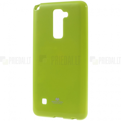 LG Stylus 2 (K520) Mercury zaļš cieta silikona (TPU) apvalks