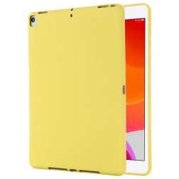 „Shell“ cieta silikona (TPU) apvalks - dzeltens (iPad 10.2 2019 / 2020 / 2021)