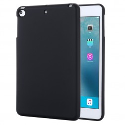 „Shell“ cieta silikona (TPU) apvalks - melns (iPad mini 4 / iPad mini 2019)
