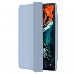 Leather Smart Cover atvēramais maciņš - gaiši zils (iPad Pro 11" 2022 / 2021 / 2020 / 2018 / Air 4 2020 / Air 5 2022)