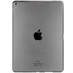 Cieta silikona (TPU) apvalks - dzidrs, pelēks (iPad Pro 9.7)