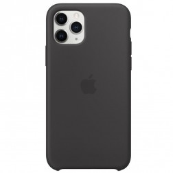 Oficiāls „Apple“ Silicone Case apvalks - melns (iPhone 11 Pro)