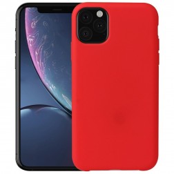 Cieta silikona (TPU) apvalks - sarkans (iPhone 11 Pro)