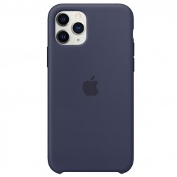 Oficiāls „Apple“ Silicone Case apvalks - tumši zils (iPhone 11 Pro)