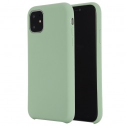 Cieta silikona (TPU) apvalks - zaļš (iPhone 11)