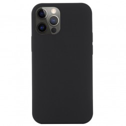 „Shell“ MagSafe cieta silikona (TPU) apvalks - melns (iPhone 12 / 12 Pro)