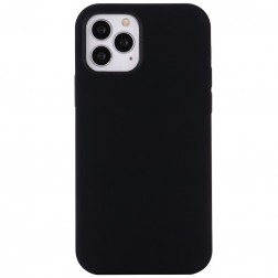 „Shell“ MagSafe cieta silikona (TPU) apvalks - melns (iPhone 12 Pro Max)