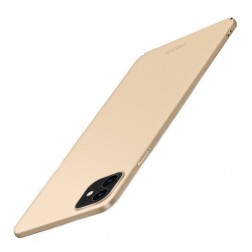 „Mofi“ Shield apvalks - zelta (iPhone 12 / 12 Pro)