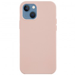 „Shell“ cieta silikona (TPU) apvalks - gaiši rozs (iPhone 13 Mini)
