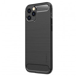 „IPAKY“ Carbon cieta silikona (TPU) vāciņš - melns (iPhone 13 Pro)