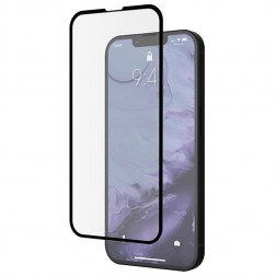 „Mocolo“ 2.5D Tempered Glass ekrāna aizsargstikls 0.26 mm - melns (iPhone 14 Plus / 13 Pro Max)