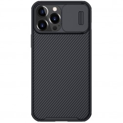 „Nillkin“ CamShield apvalks - melns (iPhone 13 Pro Max)