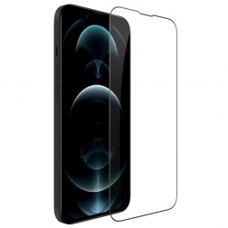 „Nillkin“ CP 9H Tempered Glass ekrāna aizsargstikls 0.33 mm - melns (iPhone 14 Plus / 13 Pro Max)